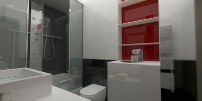 Design interior baie moderna